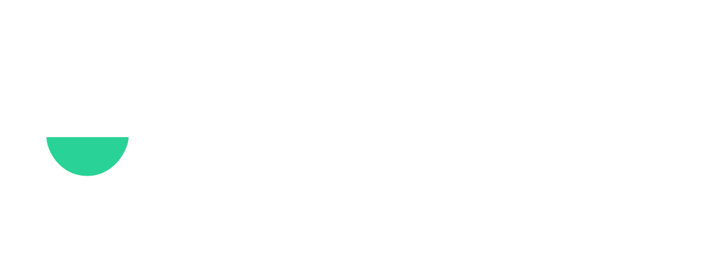 dewy company logo white